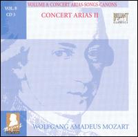 Mozart: Complete Works, Vol. 8 - Concert Arias, Songs, Canons, Disc 3 von Various Artists
