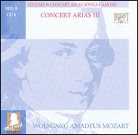 Mozart: Complete Works, Vol. 8 - Concert Arias, Songs, Canons, Disc 4 von Various Artists