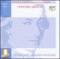 Mozart: Complete Works, Vol. 8 - Concert Arias, Songs, Canons, Disc 5 von Various Artists