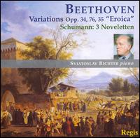 Beethoven: Variations; Schumann: 3 Noveletten von Sviatoslav Richter