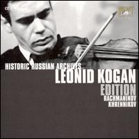 Leonid Kogan Edition Vol. 9 von Leonid Kogan