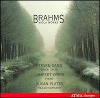 Brahms: Viola Works von Steven Dann