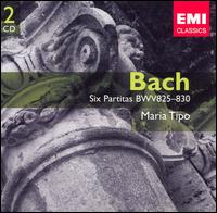 Bach: 6 Partitas, BWV 825-830 von Maria Tipo