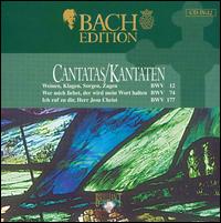 Bach Edition: Cantatas, BWV 12, 74, 177 von Pieter Jan Leusink