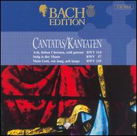 Bach Edition: Cantatas, BWV 114, 57, 155 von Pieter Jan Leusink