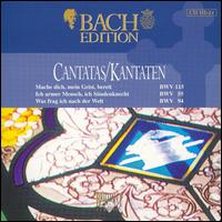 Bach Edition: Cantatas, BWV 115, 55, 94 von Pieter Jan Leusink