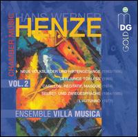 Henze: Chamber Music, Vol. 2 von Ensemble Villa Musica