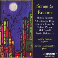 Songs & Encores von Judith Bettina