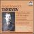 Sergei Ivanovich Taneyev: Piano Concerto in E flat major von Joseph Banowetz