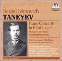 Sergei Ivanovich Taneyev: Piano Concerto in E flat major von Joseph Banowetz