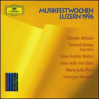 Musikfestwochen Luzern 1996 von Various Artists