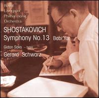Shostakovich: Symphony No. 13 "Babi Yar" von Gerard Schwarz
