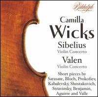 Sibelius, Valen: Violin Concertos von Camilla Wicks