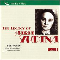The Legacy of Maria Yudina, Vol. 1 von Maria Yudina