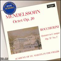 Mendelssohn: Octet Op. 20; Boccherini: Quintet in C major, Op. 37 No. 7 von Academy of St. Martin-in-the-Fields