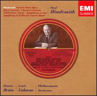Hindemith: Concert Music; Horn Concerto; Clarinet Concerto and others von Paul Hindemith