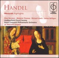 Handel: Messiah [Highlights] von Malcolm Sargent
