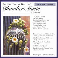 The 3rd Tucson Winter Chamber Music: March 1996, Vol. 3 von Various Artists