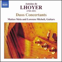 Antoine de Lhoyer: Duos Concertants von Various Artists