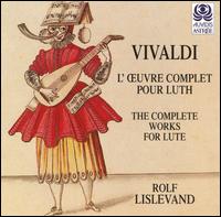 Vivaldi: L'Oeuvre complet pour Luth von Rolf Lislevand