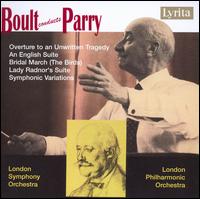 Boult conducts Parry von Adrian Boult