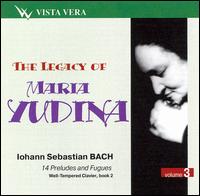 The Legacy of Maria Yudina, Vol. 3 von Maria Yudina