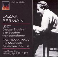 Lazar Berman plays Liszt & Rachmaninov von Lazar Berman