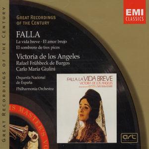 Falla: La Vida Breve; El amor brujo; etc. von Victoria de Los Angeles