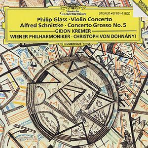 Glass: Violin Concerto; Schnittke: Concerto Grosso No. 5 von Gidon Kremer