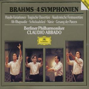 Brahms: 4 Symphonies von Claudio Abbado