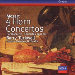 Mozart: 4 Horn Concertos von Barry Tuckwell