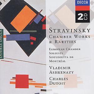 Stravinsky: Chamber Works & Rarities von Charles Dutoit