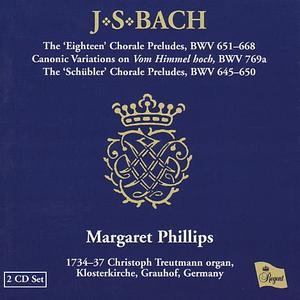 Margaret Phillips Plays Johann Sebastian Bach von Margaret Phillips