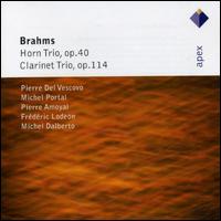 Brahms: Horn Trio Op.40; Clarinet Trio Op.114 von Michel Portal