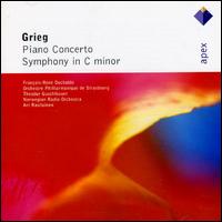 Grieg: Piano Concerto; Symphony in C Minor von Theodor Guschlbauer