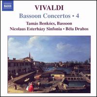 Vivaldi: Bassoon Concertos, Vol. 4 von Tamás Benkócs