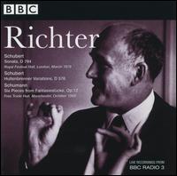 Richter plays Schubert & Schumann von Sviatoslav Richter