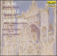 Fauré: Requiem, Op.48; Duruflé: Requiem, Op.9 von Robert Shaw