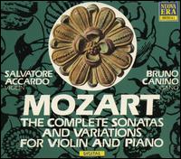 Mozart: The Complete Sonatas and Variations for Violin and Piano [Box Set] von Salvatore Accardo