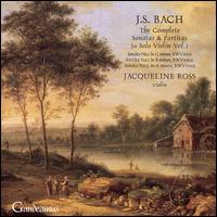 Bach: The Complete Sonatas & Partitas for Solo Violin Vol. 1 von Jacqueline Ross