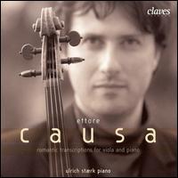 Ettore Causa Plays Romantic Transcriptions for viola and piano von Ettore Causa