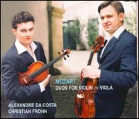 Mozart: Duos for Violin & Viola von Various Artists