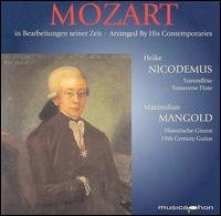 Mozart Arranged by His Contemporaries von Maximilian Mangold