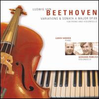 Beethoven: Variations & Sonata A major for Piano and Violoncello von Gerhard Pawlica