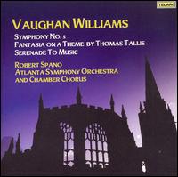 Vaughan Williams: Symphony No. 5; Fantasia on a Theme by Thomas Tallis; Serenade to Music von Robert Spano