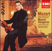 Mozart: Violin Concertos Nos. 2 & 4; Sinfonia concertante von Maxim Vengerov