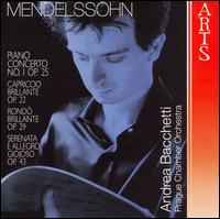 Mendelssohn: Piano Concerto No. 1; Capriccio Brillante; etc. von Andrea Bacchetti