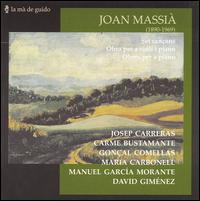 Joan Massià: Set cançons; Obra per a violí i piano; Obres per a piano von Various Artists