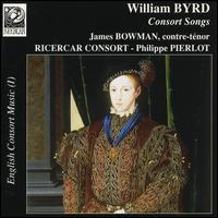 Byrd: Consort Songs von James Bowman