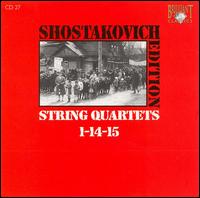 Shostakovich: String Quartets 1-14-15 von Rubio String Quartet